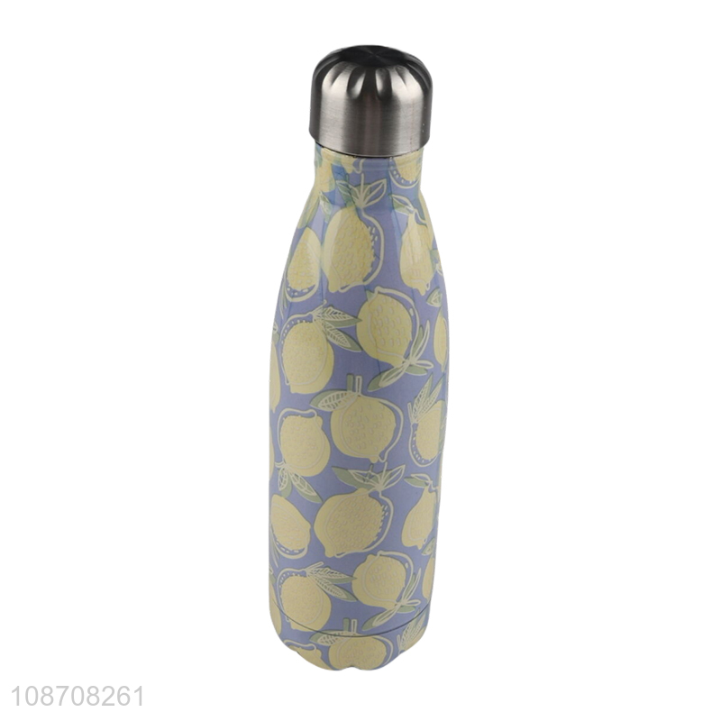 China products stainless steel portable vacuum insulated water bottle for sale