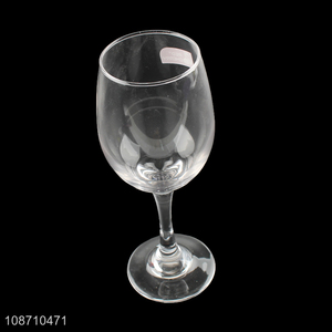 High quality 330ml classic glass wine goblet champagne glasses