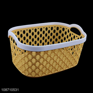 Hot product plastic storage <em>basket</em> bins home <em>office</em> kitchen pantry organizers