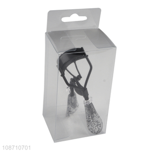 New product women eyelash tools eyelash curler with glitter handle