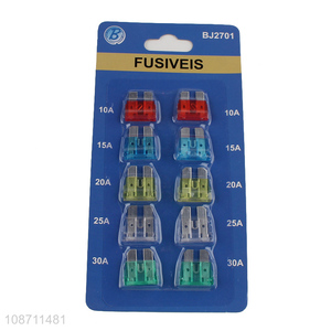 Good price professional automotive 10PCS car fuse set