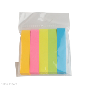 Good quality colored school office writing paper sticky notes set