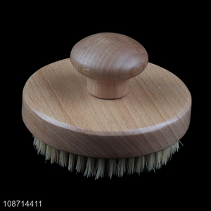 New product round massage shower brush exfoliating bath brush