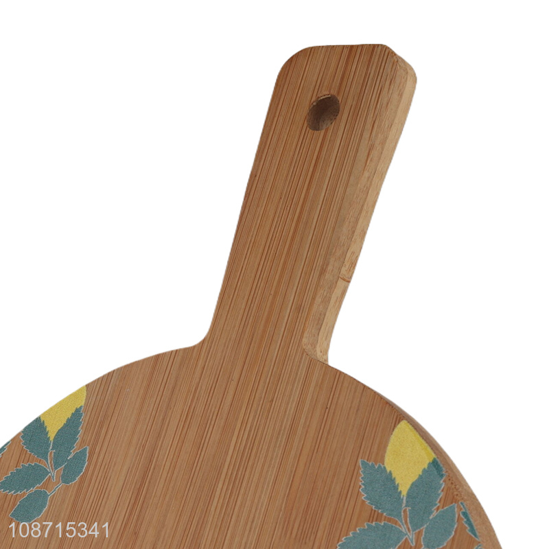 New product custom printed bamboo pizza board cutting board for kitchen