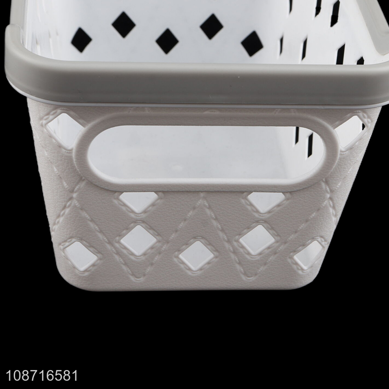 Best selling hollow multi-purpose storage basket with handle wholesale