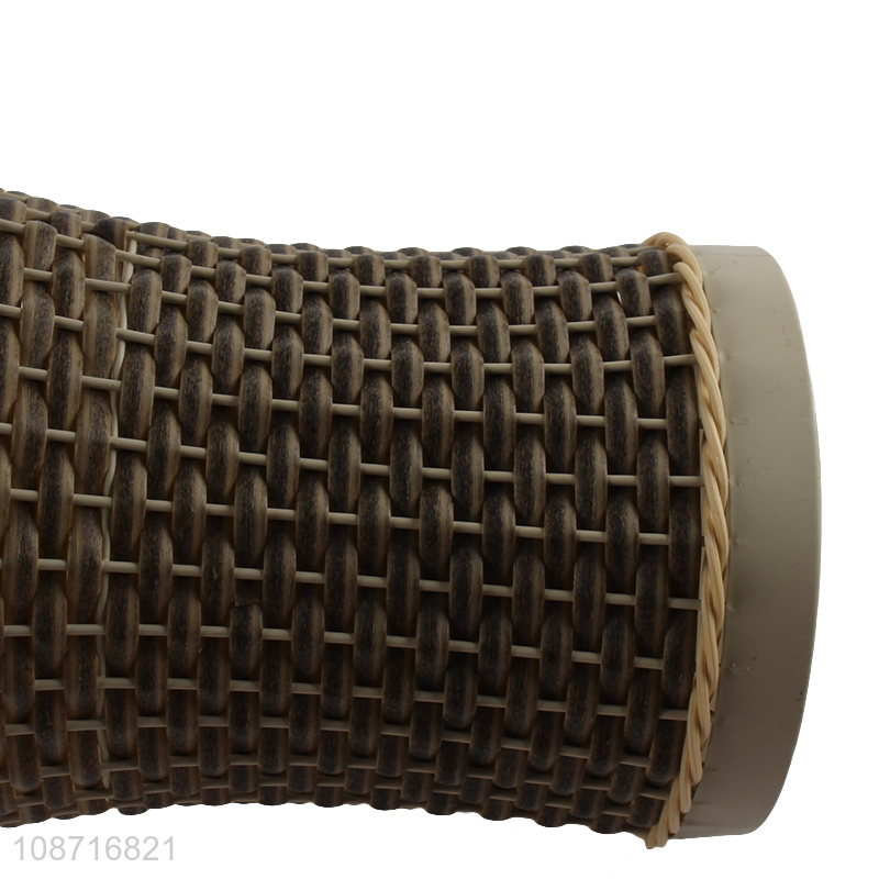 Factory price rattan woven decorative flower pot for indoor outdoor