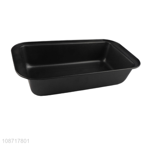 Wholesale non-stick heat resistant carbon steel baking pan bread roasting pan