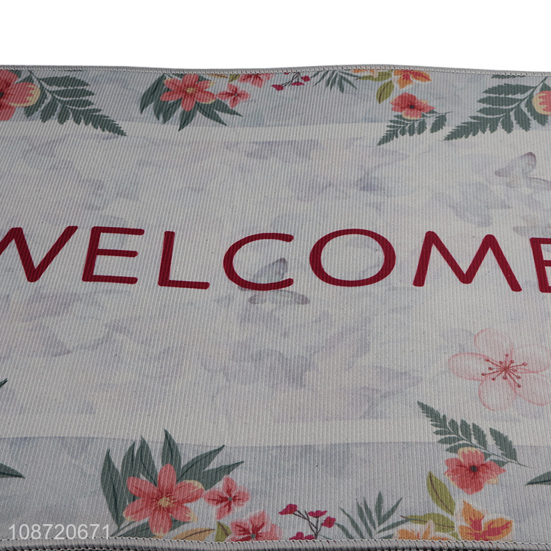 Low price home restaurant welcome mats door mat anti-slip floor mat