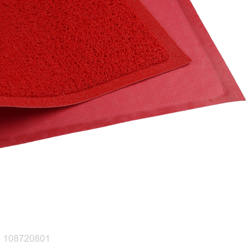 Hot products waterproof pvc anti-slip door mat floor mat for sale