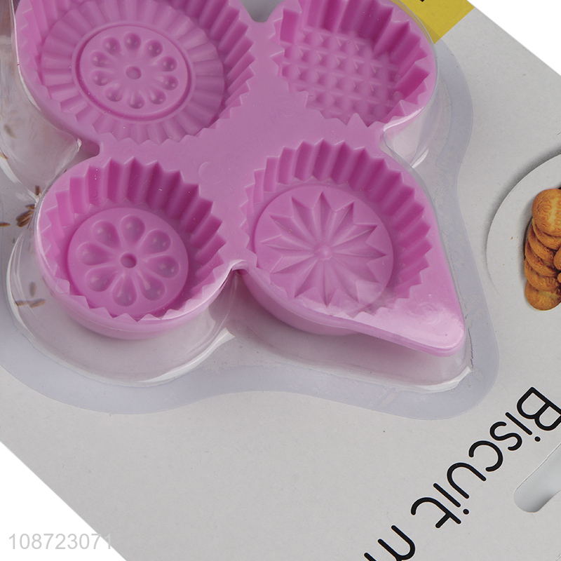 Wholesale food grade bpa free plastic mooncake molds non-stick cookies molds