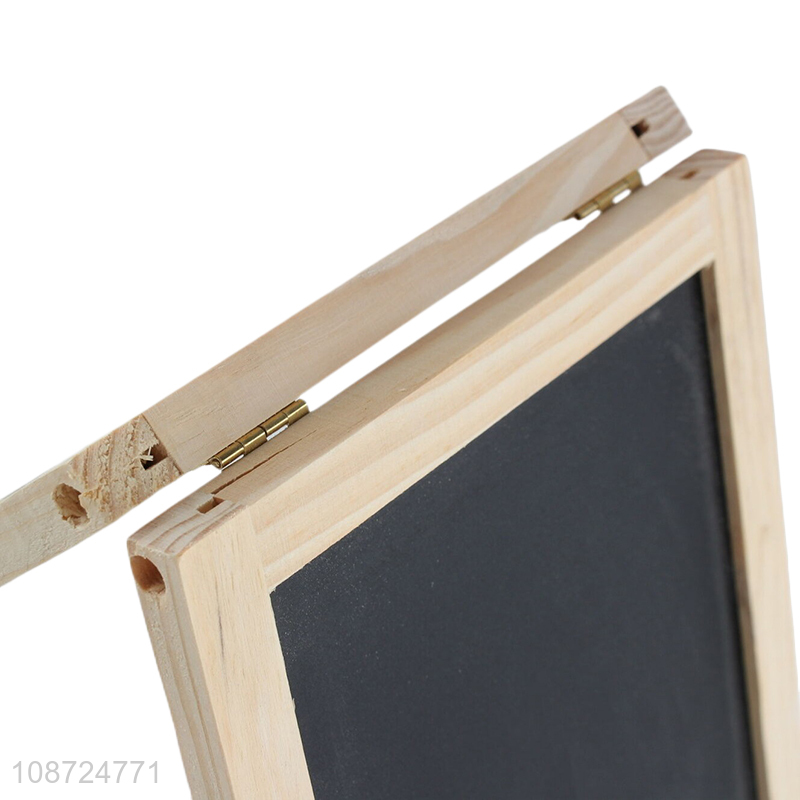 Good quality double sided blackboard with marker, chalks & board wipe