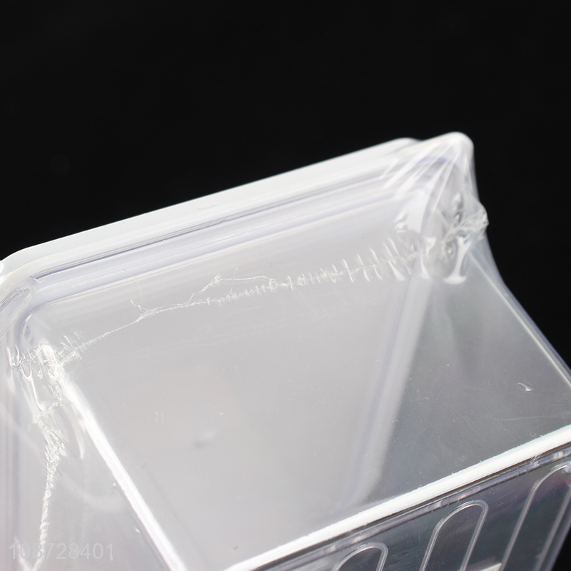 Good price rectangular plastic fridge food storage box food container