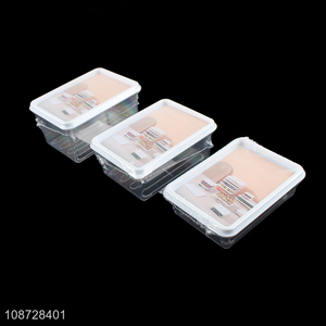 Good price rectangular plastic fridge food storage box food container