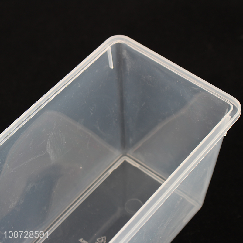 Wholesale food grade plastic refrigerator food container with handle & lid