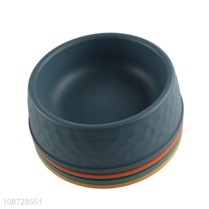 Wholesale pet food and water <em>bowl</em> plastic dish for <em>dog</em> and cat