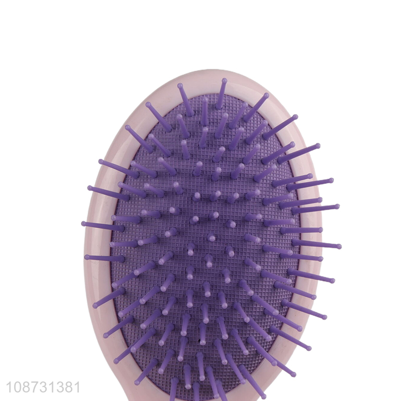 Online wholesale air cushion comb plastic detangling hairbrush for kids