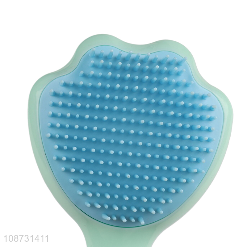 Good quality wet and dry dual use quicksand plastic comb for kids