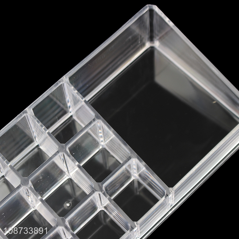 Popular products transparent desktop cosmetic makeup storage box for sale