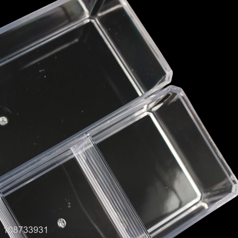 Hot products clear makeup cosmetic storage box display box for sale