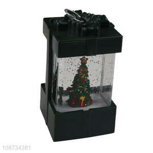 Wholesale led light Christmas snow globe <em>lantern</em> for Christmas decor