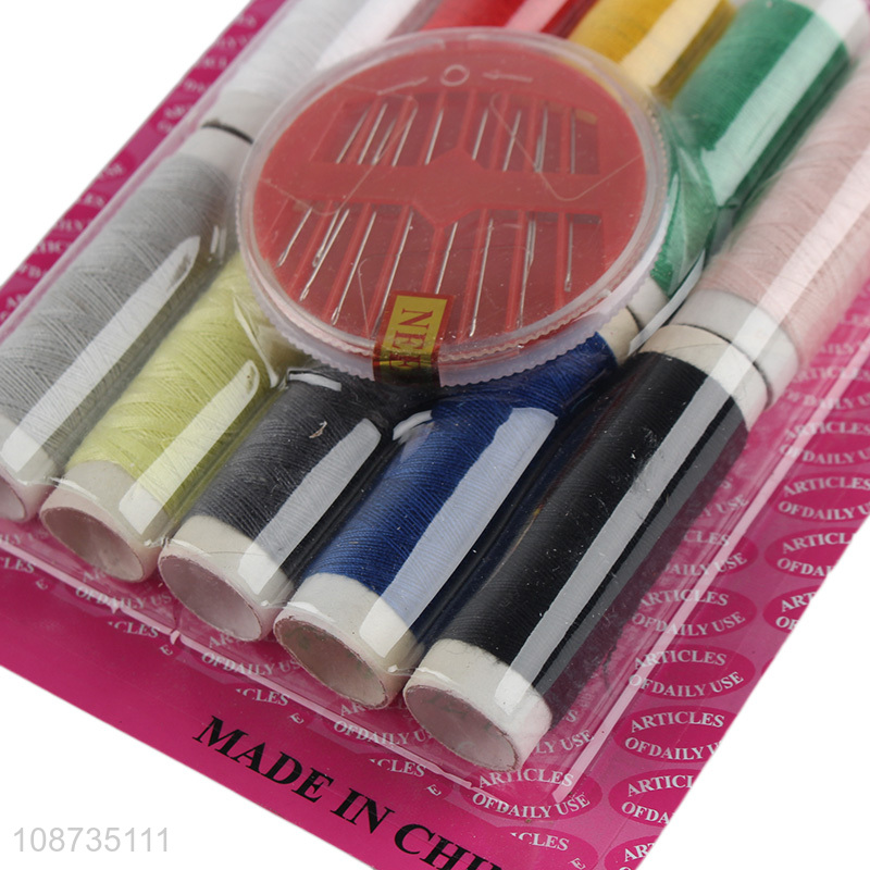 Factory supply sewing kit sewing needles and threads set for adults