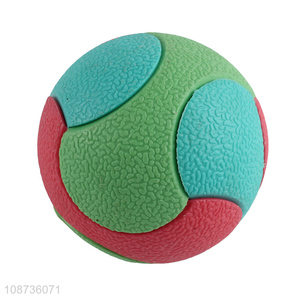 China supplier colourful durable pets dog toys ball for outdoor