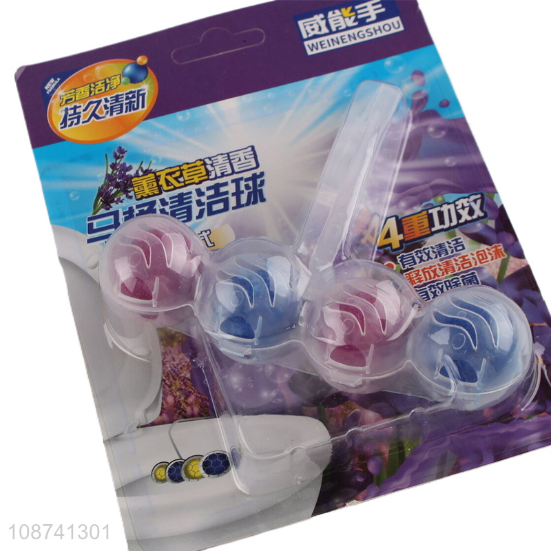 New product 4-in-1 rim hanger toilet bowl cleaner for toilet care