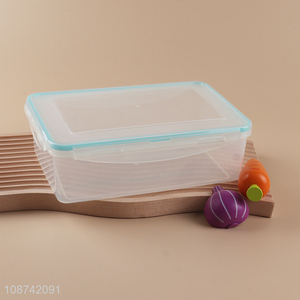 High quality 2000ml bpa free plastic fridge food crisper food container