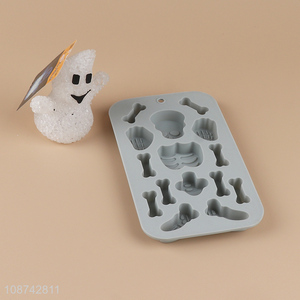 Good selling silicone baking tool halloween cookies mold candy chocolate mold