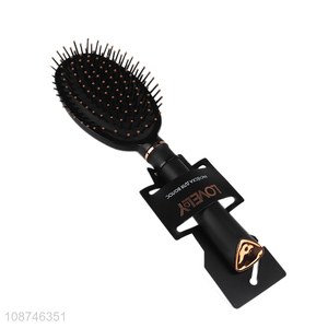 Best price black airbag massage hair comb hair brush for hairdressing tool