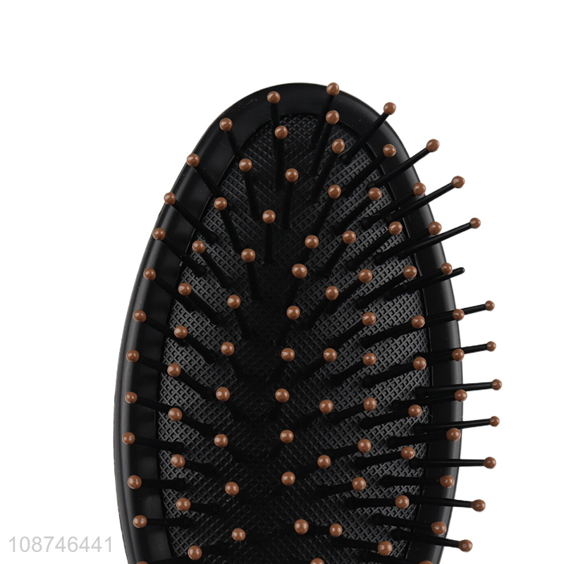 China factory massage airbag anti-static hair comb with plastic handle