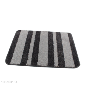 Factory supply non-slip water absorbent bath mat bathroom rug