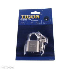 High quality 30mm iron padlock security door lock for sale