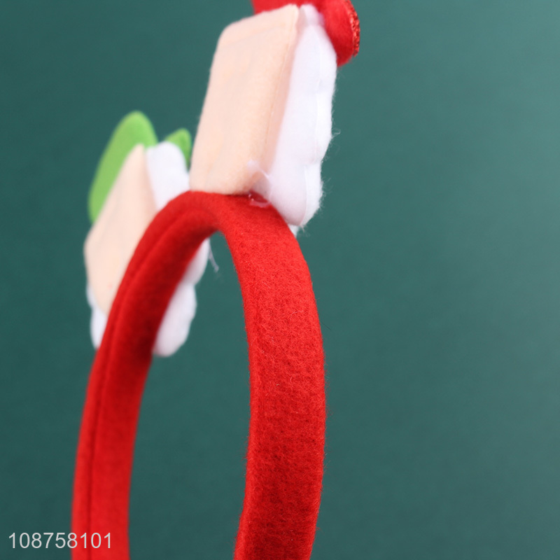 Top quality santa claus hair hoop for christmas supplies