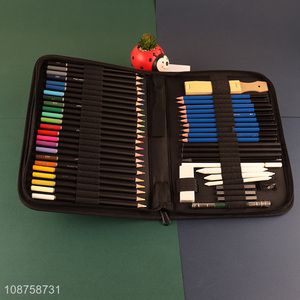 Wholesale 50 Pieces Sketching Pencils Colored Pencils Kit for Artisit