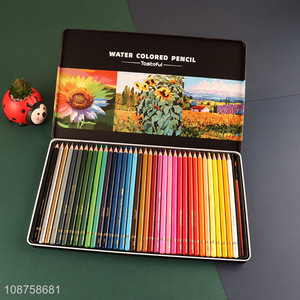 Online wholesale 36 colors water soluble color pencils for kids adults