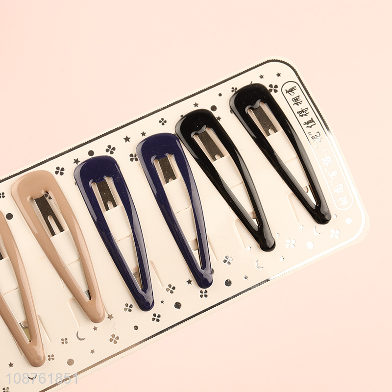 China factory fashionable hollow hair pin girls hair accessories