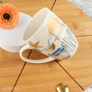 Bottom price ceramic water cup ceramic mug