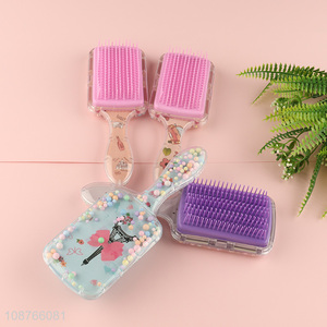 New arrival plastic detangling comb hairbrush