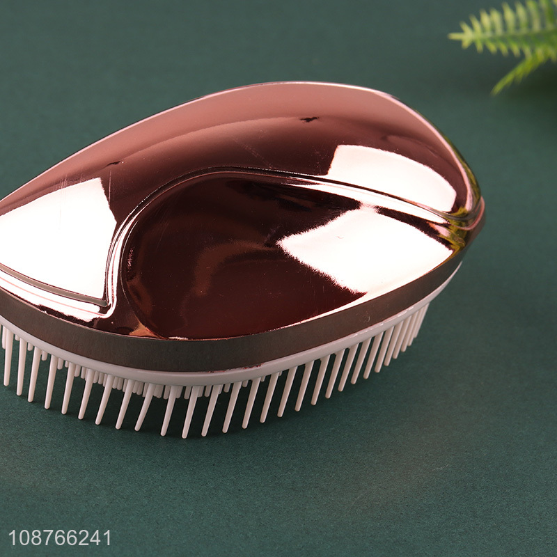 Good quality plastic detangling comb hairbrush