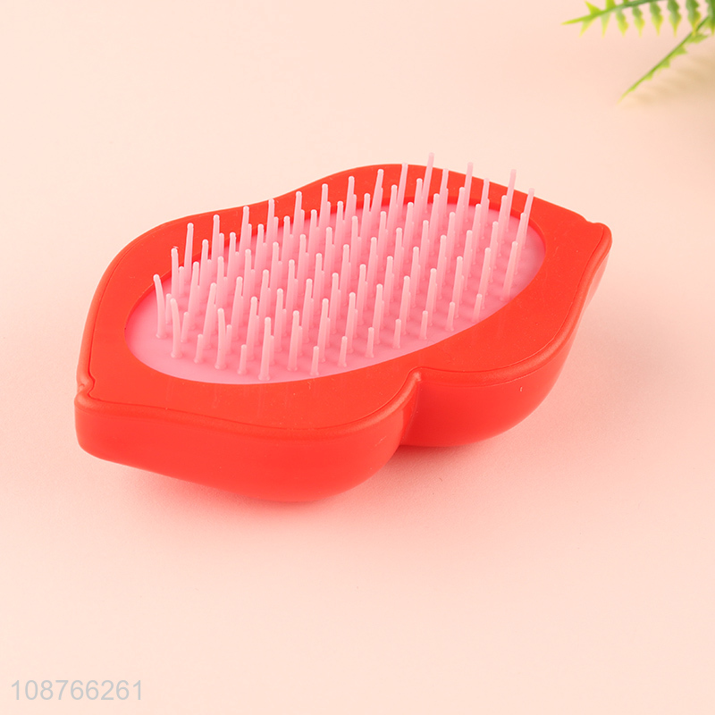 High quality plastic detangling comb hairbrush