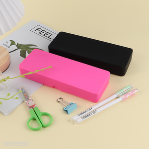 High quality waterproof silicone pencil case pencil pouch