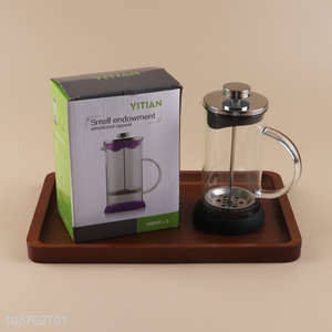 Top selling manual coffee press pot maker