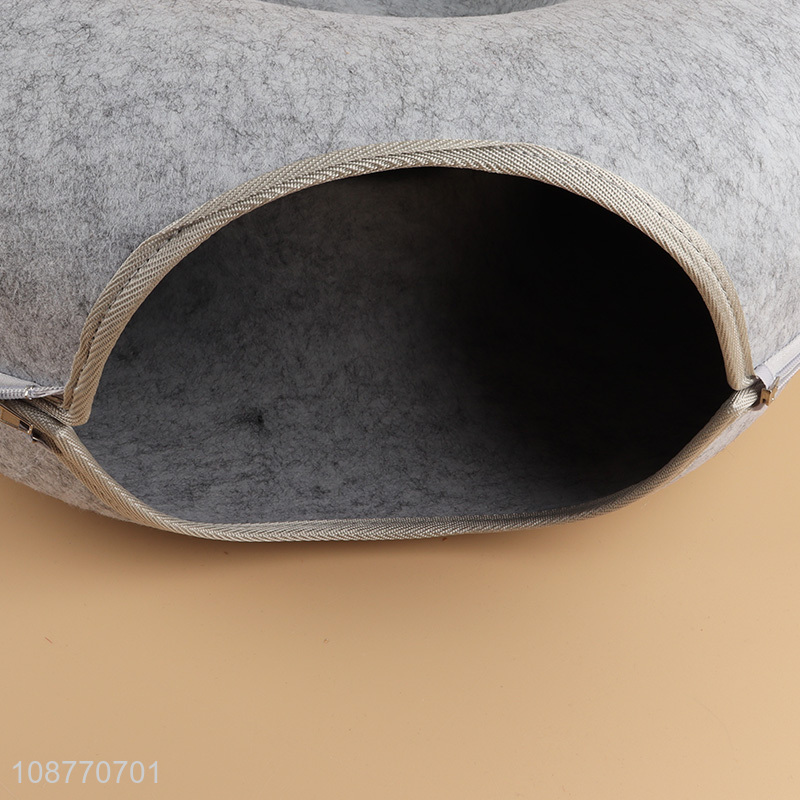 Good quality cat tunnel bed for indoor cats