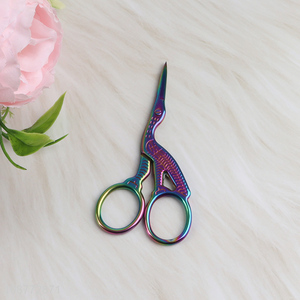 Online wholesale facial hair scissors eyebrow scissors