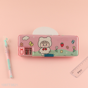 Good quality cartoon plastic <em>pencil</em> case <em>pencil</em> <em>box</em>