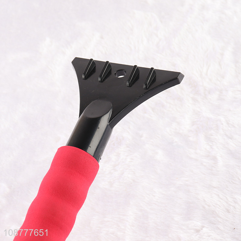 Custom logo snow brush with ice scraper for cars