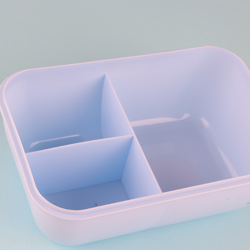 New product plastic lunch box with spoon & water bottle