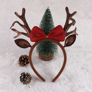 Factory supply Christmas hair hoop Xmas headband