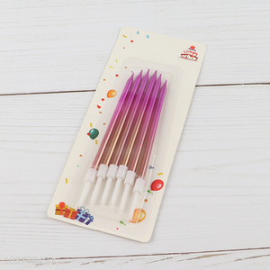 Hot sale 6pcs birthday candle set